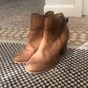 Brown Suede Boots